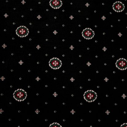 Ковролин ECO Виктория 02 (Кружок) Black