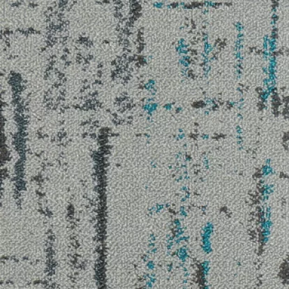 Ковровая плитка Neuflor Autumn Woods (Отамн Вудс) 601001 Turquoise Mix